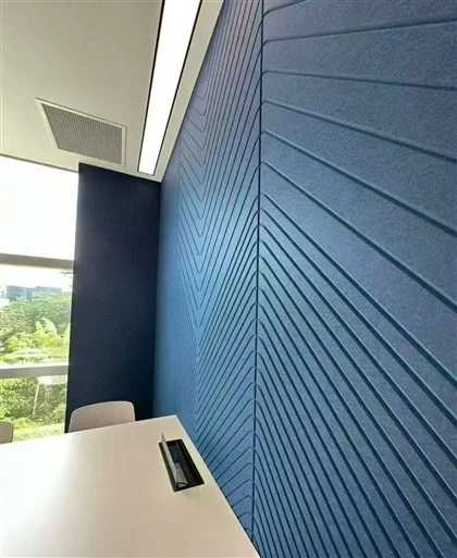 Tấm tường cách âm bằng sợi polyester